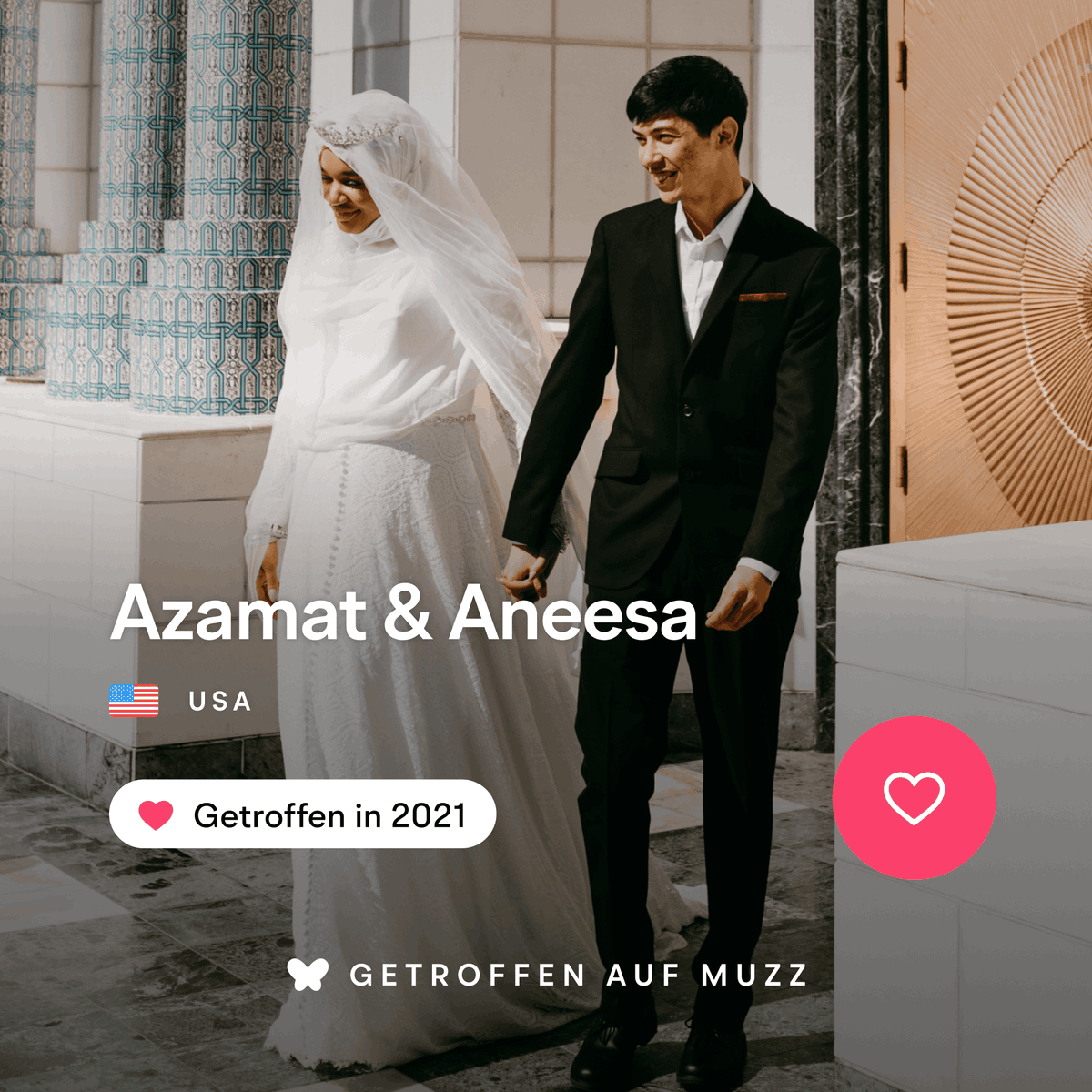 muzz_de's tweet image. 💍 Bereits 500.000 Menschen haben ihren Ehepartner über Muzz gefunden!

Möge Allah ihre Ehe segnen und beschützen, und möge jeder von uns seine bessere Hälfte finden. 🤲🏼 Ameen!

#metonmuzz #muzz #muzzapp #muzzde 🌙✨