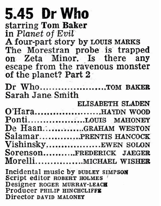 Doctors_Beard's tweet image. "Planet of Evil' - Part 2 - The Morestran probe is trapped on Zeta Minor. Is there any escape from the ravenous monster of the planet?
#PlanetofEvil #ZetaMinor #RavenousMonster #SciFi #SpaceAdventure #EscapePlan