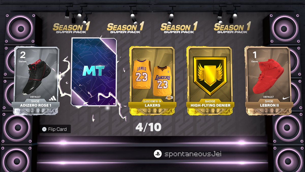 spontaneousJei's tweet image. HOLY MOTHER #NBA2K25 sent reminder of VC that came with the game. #pack4 @xJC2Kx @pdxpapermaker @j_king_94 @alexl2196