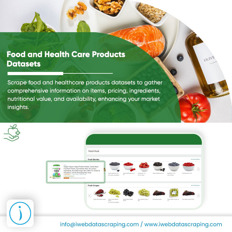 iwebdatascrape's tweet image. Our #FoodAndHealthcareProductsDataset offers valuable insights, enabling businesses to make data-driven, strategic decisions across the USA, UK, and India.

Read more: iwebdatascraping.com/food-and-healt…

#FoodDataScraping #ScrapeHealthCareData
#IwebDataScraping #USA #UAE #UK #India