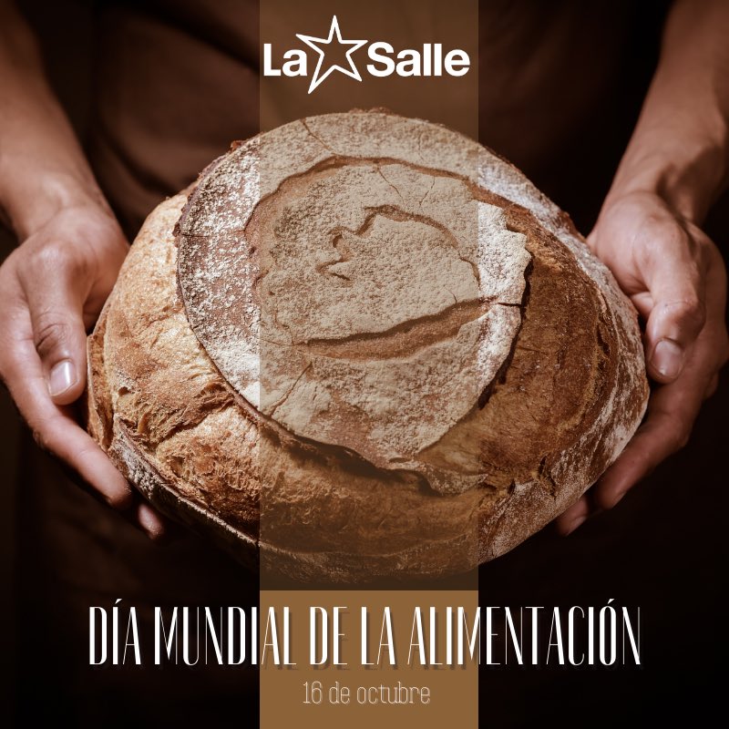 #LaSalle #TrabajandoPorUnMundoMejor #DíaMundialDeLaAlimentación #TiempoDeCuidarTiempoDeCrear #SomosLaSalle #MiraMásAllá