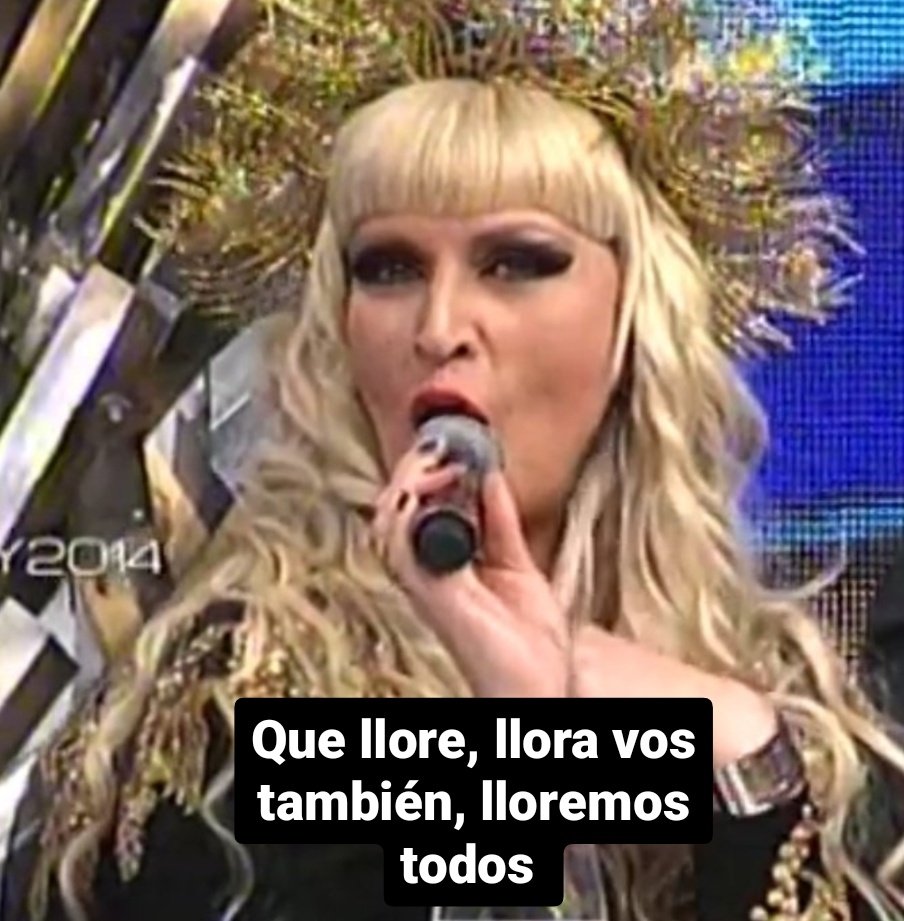 Chipi vera: se le vio llorando a Enciso 
Yo:
