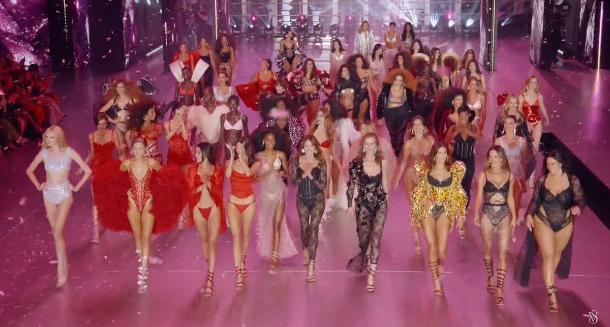 laurentculture's tweet image. GIRLHOOD IS HEALING #VSFashionShow