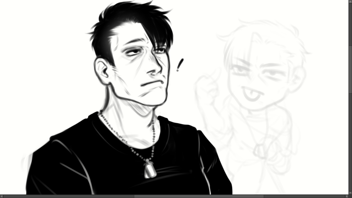 Nico's Doodle (i love this man). ❤️‍🩹

#sketchart #gangsta #Nicolasbrown