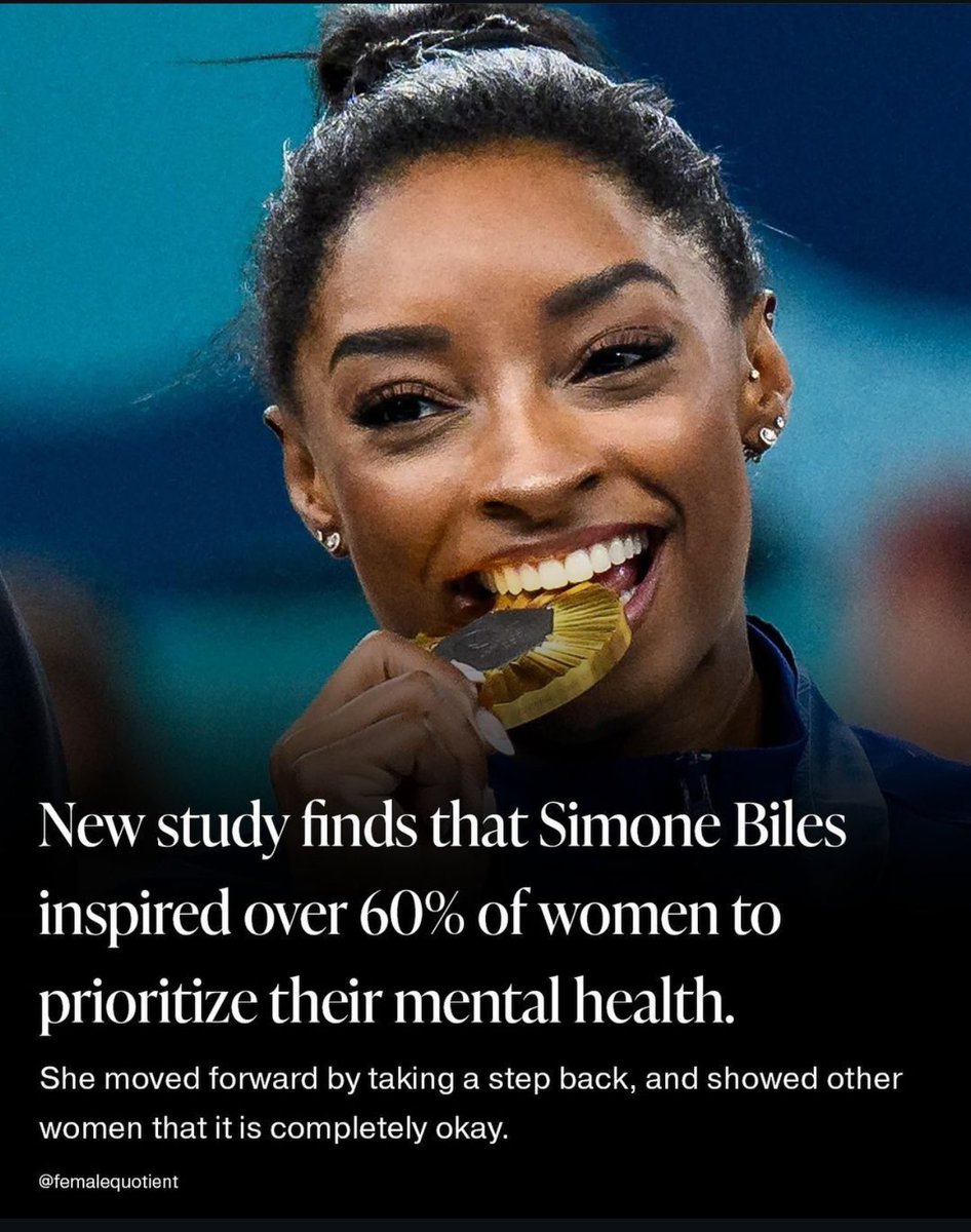 Prioritizing mental health is such a strength!