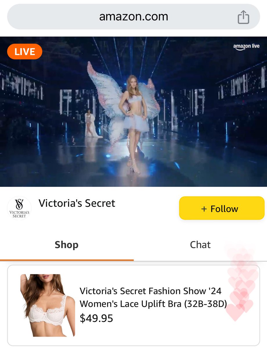 The Victoria's Secret Fashion Show's collab with Amazon may be the best execution of live shopping so far