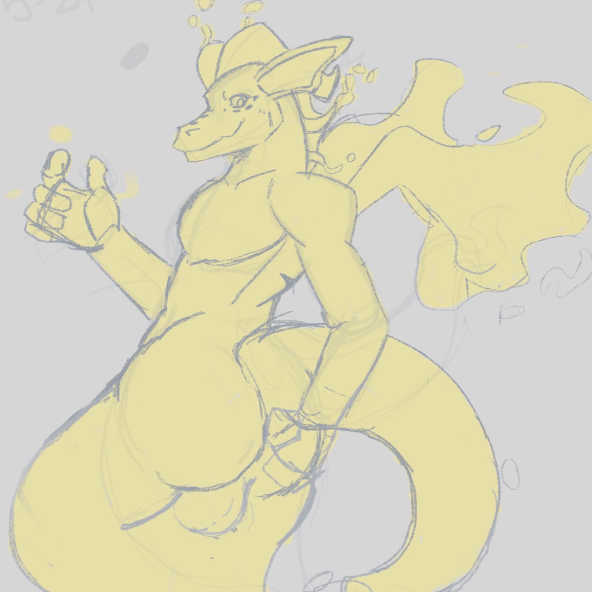 got an ipad. did dracthyr sketch C:

expect more fleshed out ones :O