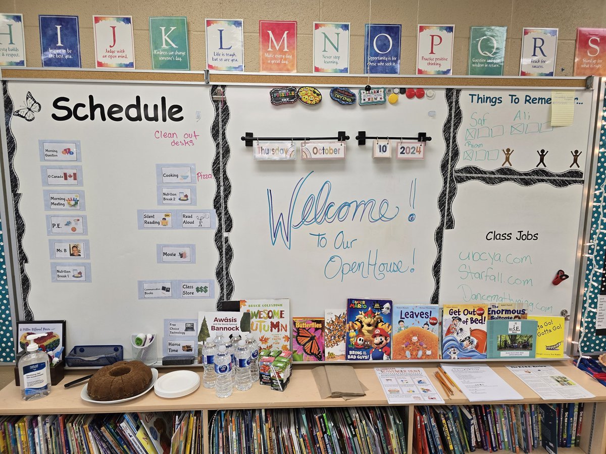 We made some delicious pumpkin spice cake for our open house last week!  Ss practiced cracking eggs, using a can opener, and measuring!
 We always love welcoming families into our classroom!
<a href="/JamesGrievePS/">James Grieve PS</a> <a href="/PeelSchools/">Peel District School Board</a> #PumpkinSpice #lifeskills #baking #LearningJourney