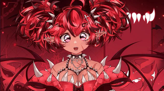 Demon is back for a lil yapp session >:3cAlso 12 subs away from 2 YCH GIVEAWAY!! ... 