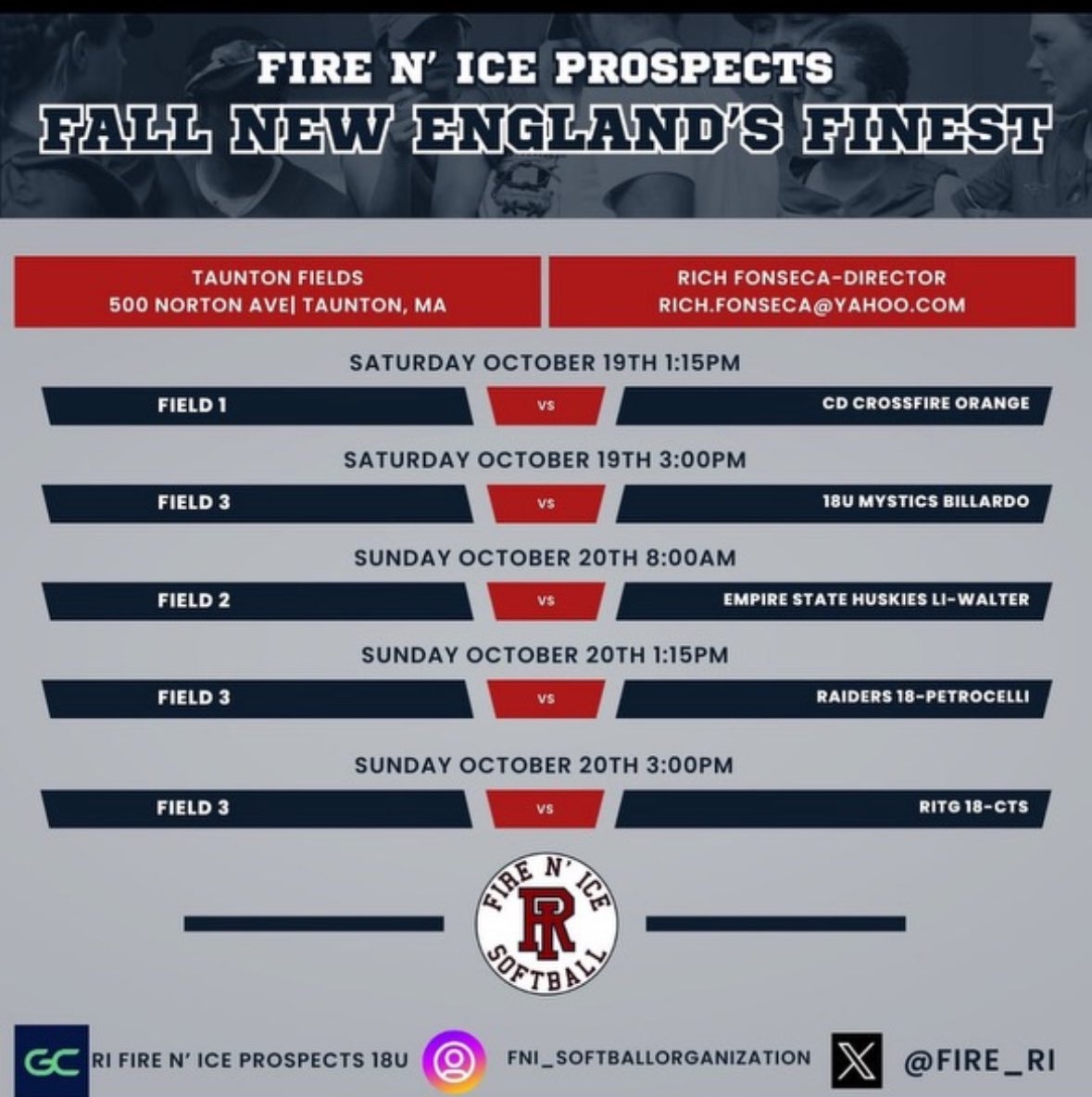 Emma DAngelo (@emmad_2027) on Twitter photo Looking forward to getting back on the field with my teammates this weekend <a href="/fire_ri/">RI Fire N’ Ice Softball</a> <a href="/Coach_Chris23/">Chris Finona</a> Looking forward to getting back on the field with my teammates this weekend <a href="/fire_ri/">RI Fire N’ Ice Softball</a> <a href="/Coach_Chris23/">Chris Finona</a>