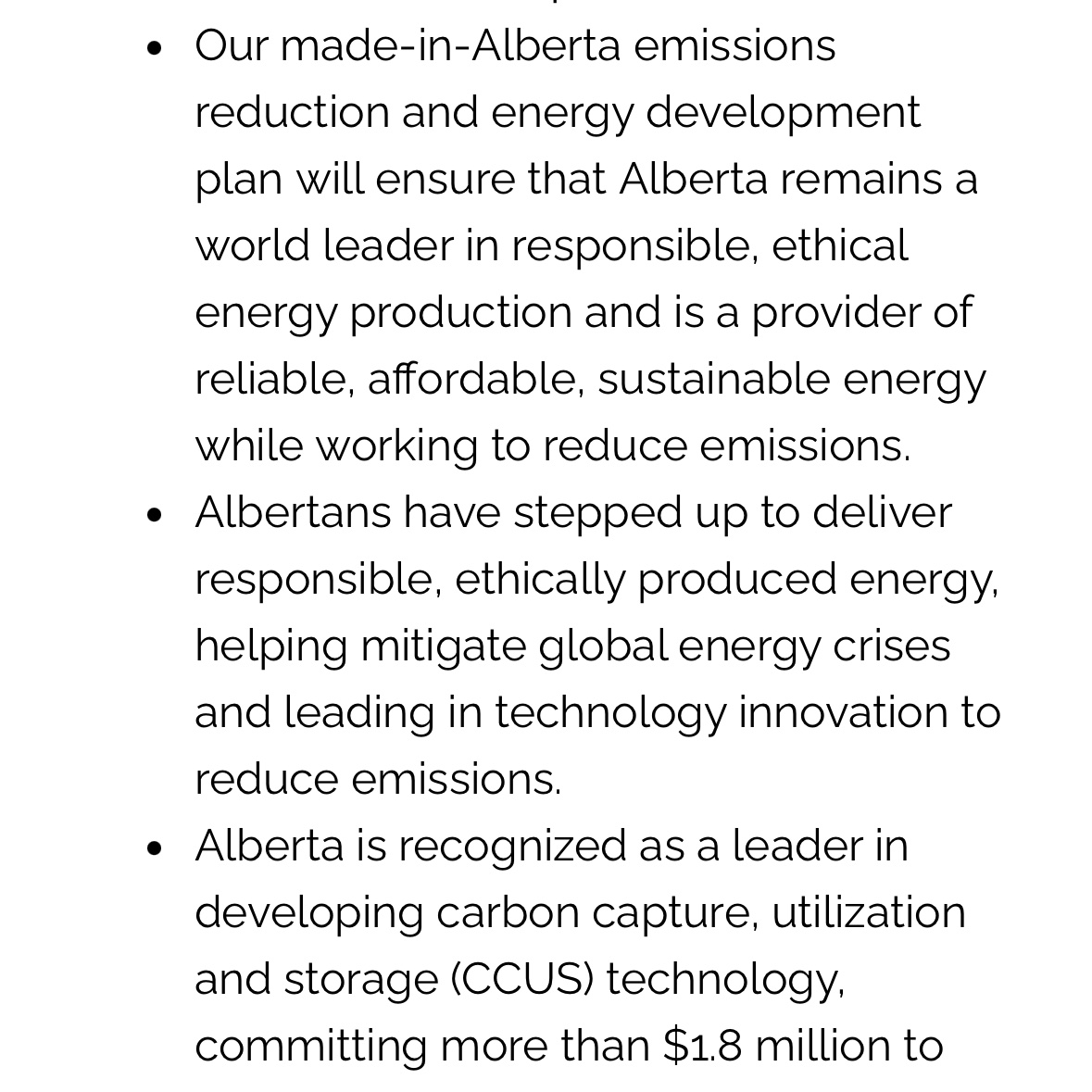 <a href="/rebeccakschulz/">Rebecca Schulz</a> Albertans are calling on Rebecca Schulz to remember that a short year ago she ran on emissions reductions and net zero by 2050.

Apparently the emissions reductions possible in ‘23 are now impossible. Were the UCP lying then or now? #scrapthecrap #abpoli #ableg