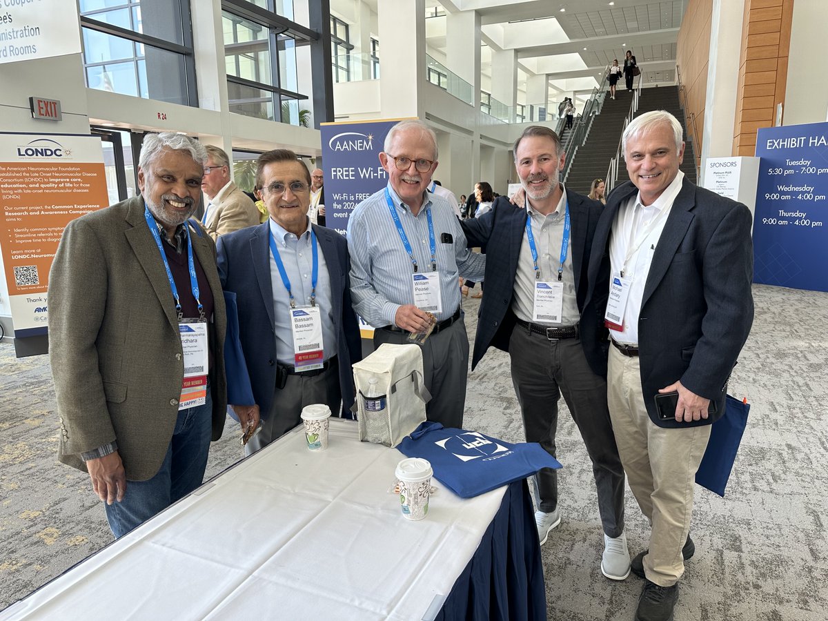 Day 1 of the 2024 AANEM Annual Meeting was a great success! 🚢 Make sure you share your experience with us using #AANEMinSavannah!

#AANEM #NeuromuscularMedicine #EDXMedicine