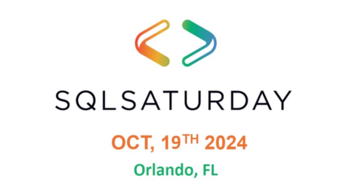 Orlando .NET User Group (ONETUG)🌴 (@onetug) on Twitter photo #SQLSaturday Orlando 2024 is this Saturday, October 19th at the <a href="/SeminoleState/">Seminole State College</a> Lake Mary / Sanford campus. #SqlSatOrlando
Event details: sqlsaturday.com/2024-10-19-sql…
Tickets: eventbrite.com/e/sqlsaturday-… #SQLSaturday Orlando 2024 is this Saturday, October 19th at the <a href="/SeminoleState/">Seminole State College</a> Lake Mary / Sanford campus. #SqlSatOrlando
Event details: sqlsaturday.com/2024-10-19-sql…
Tickets: eventbrite.com/e/sqlsaturday-…