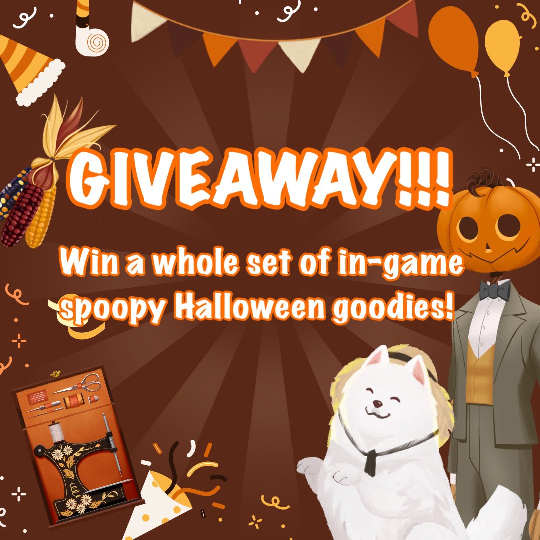 jupy314's tweet photo. 🎃A SPOOPY GIVEAWAY🎃

A Kinder World and I are partnering up once more to offer a SPOOPY decor giveaway! To enter:

🎃 Follow @kinderworldgame and @jupy314 
🎃 Retweet this tweet
🎃 Download the game and get past the tutorial

Winner will be selected on October 25! Good luck! https://t.co/WULligjKvP
