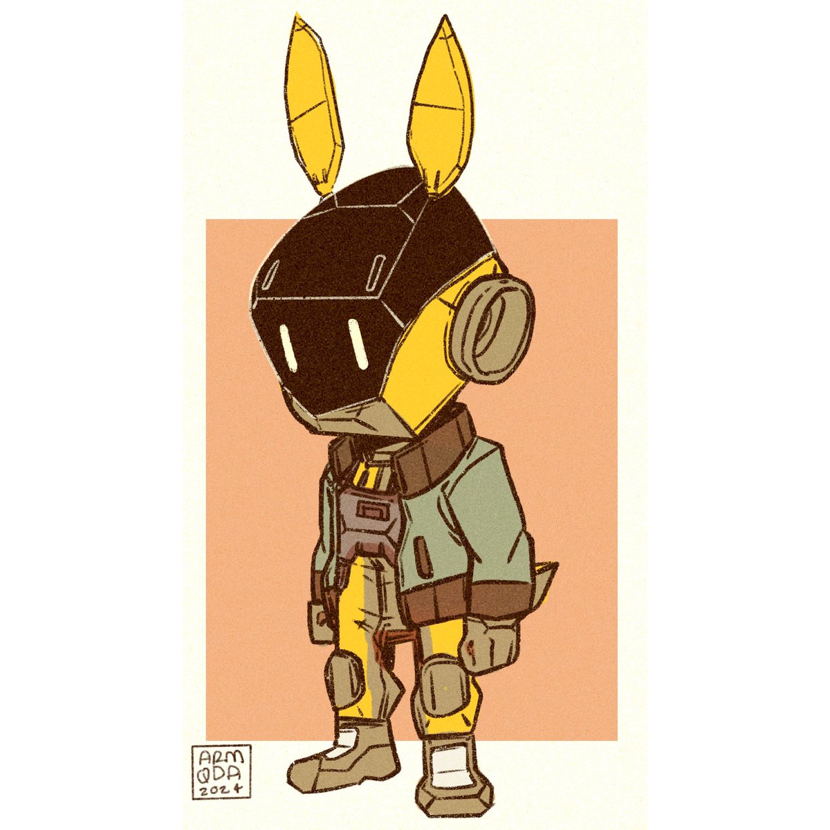 Robot bunny 2