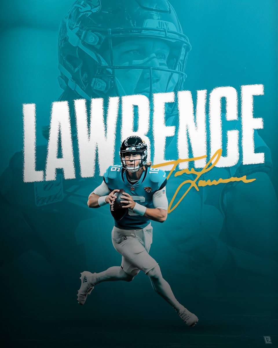 Brendan Luther (@bluther_psd) on Twitter photo Trevor Lawrence :: <a href="/Trevorlawrencee/">Trevor Lawrence</a>
<a href="/Jaguars/">Jacksonville Jaguars</a> | Something quick & easy to get back in that mode π¨
#sportsdesign #smsports Trevor Lawrence :: <a href="/Trevorlawrencee/">Trevor Lawrence</a>
<a href="/Jaguars/">Jacksonville Jaguars</a> | Something quick & easy to get back in that mode π¨
#sportsdesign #smsports