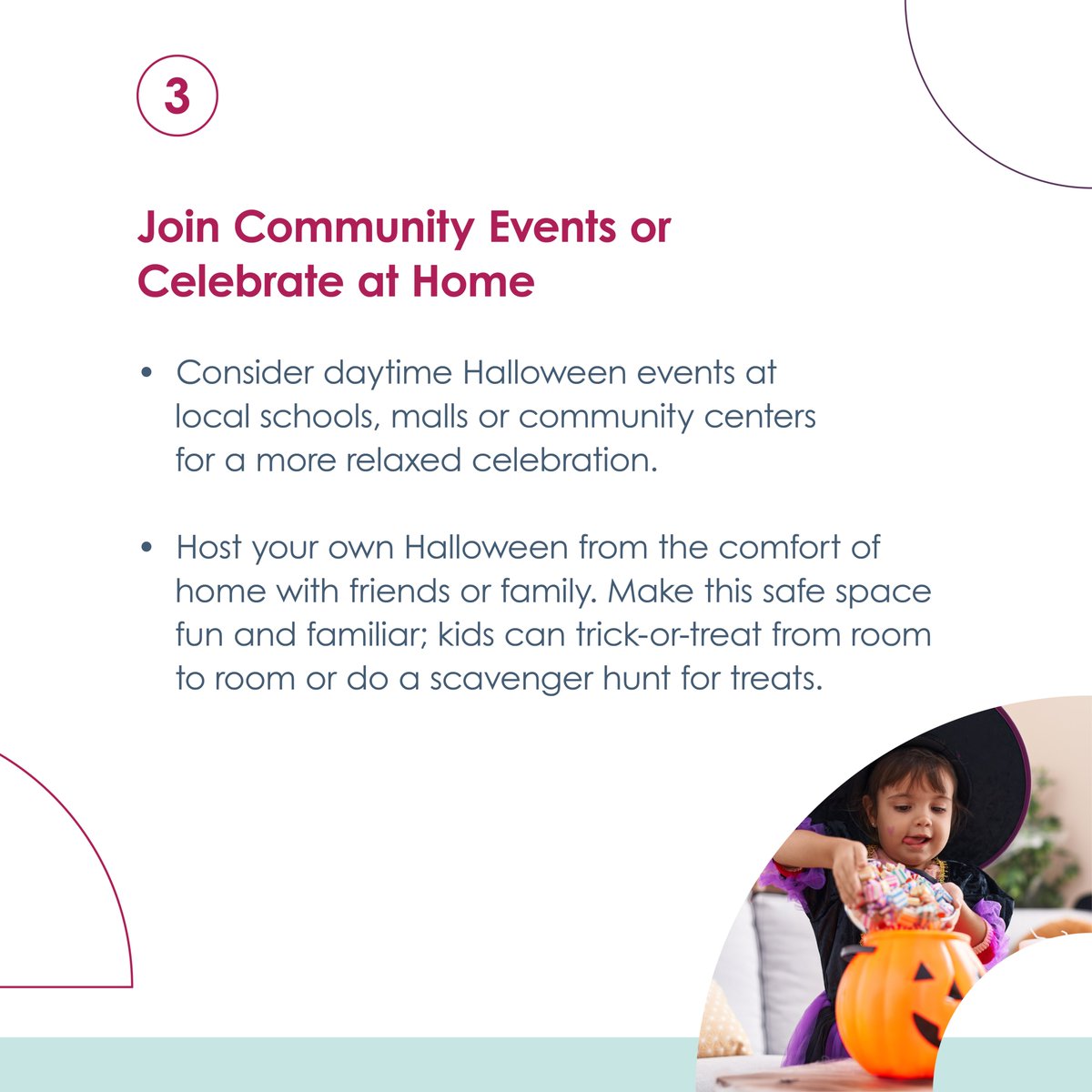 CatalightCares's tweet photo. #Halloween brings exciting costumes, tricks and treats, but for some kids with autism and other I/DDs, it can be overwhelming. Let's make this holiday fun and inclusive for every child with these helpful tips for a smoother experience. https://t.co/LvtEunCD6g