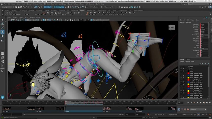 theCGchannel's tweet image. Autodesk has unveiled new features in Flow

See how the Flow Graph Engine API and the upcoming Flow Animating in Context will help connect Autodesk&apos;s cloud platform to desktop tools like #Maya and #3dsMax

cgchannel.com/2024/10/autode… 

#AutodeskFlow #animation #VFX @autodesk_me