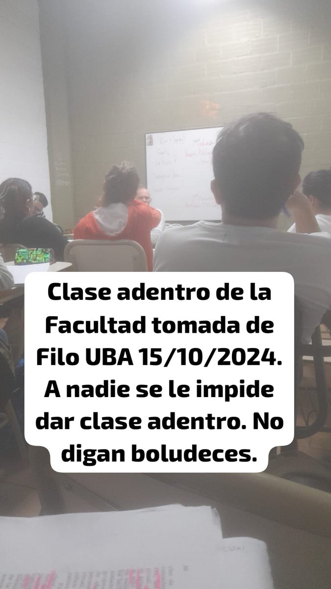 xangocoqueiro's tweet photo. @UnLibroPorMes ESTOY EN CLASE ADENTRO DE PUÁN EN ESTE INSTANTE. NO VENDAS HUMO. A NADIE SE LE IMPIDE DAR CLASES. FEO LO TUYO. https://t.co/MQGGTDwO52