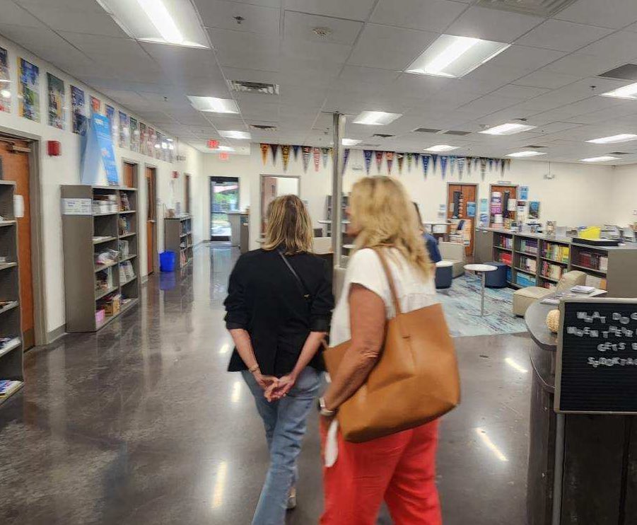 Got an opportunity to catch up with another original member of our school, Dr. Duke Wallin <a href="/ncseatech/">SEA-TECH</a> last week. He brought First Flight High School for a tour of our new CTE classrooms.