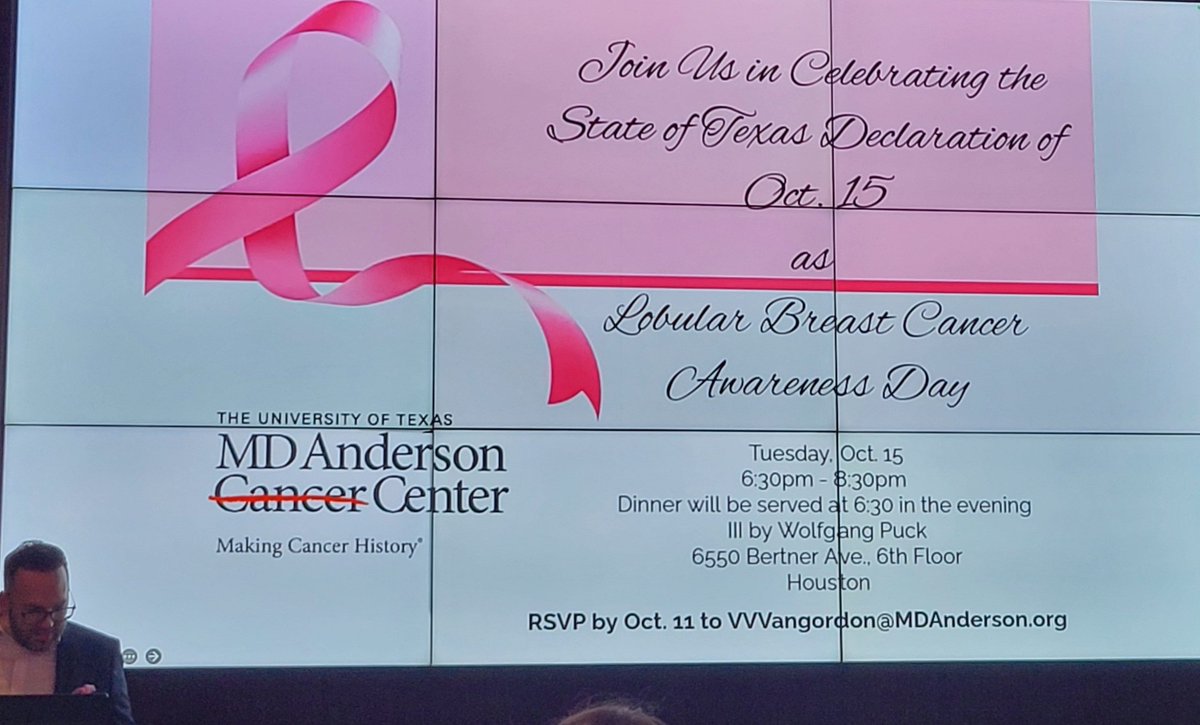 LP_Middleton's tweet image. Thank you @JAMouabbi and @DrDebuTripathy 
for your leadership and guidance in #ILC awareness and research on this lobular breast cancer day