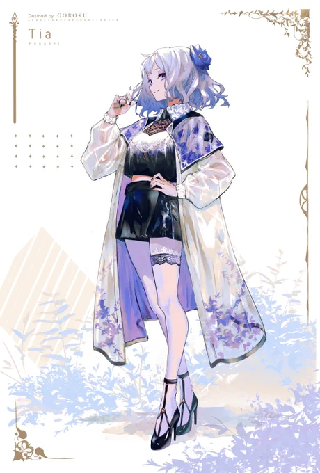 #あなたの評判良かった4選がみたいOCの衣装デザイン楽しい 