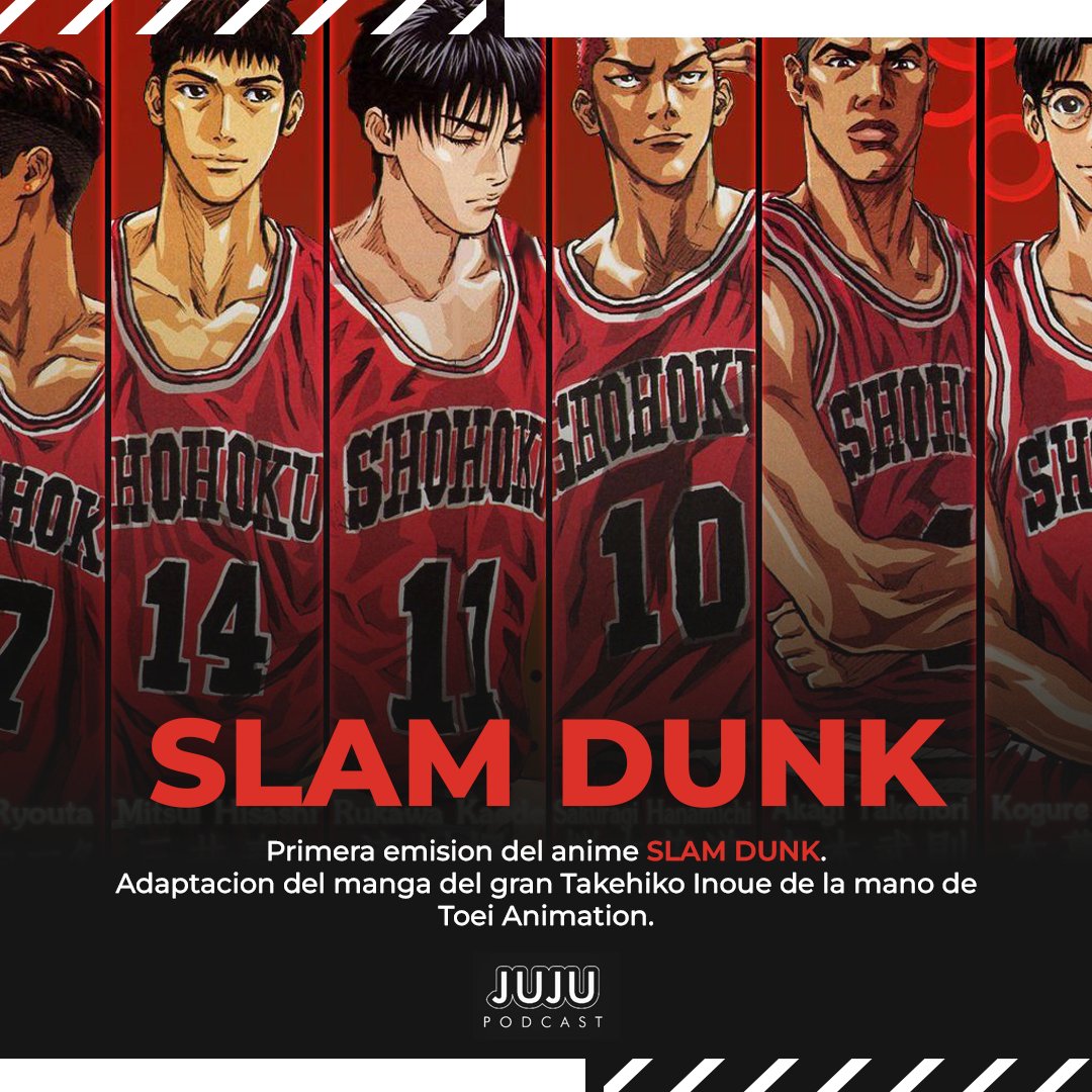 JujuPodcast's tweet photo. Átense las zapatillas que Slam Dunk esta de cumpleañitos 🫡🏀 https://t.co/W1e8WRUL7d