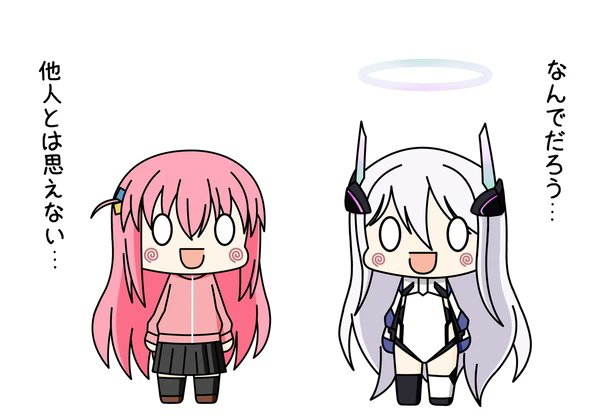 ベルファスト(アズールレーン) ,ダイドー(アズールレーン) 「#あなたの評判良かった4選がみたいハズレン…圧倒的ハズレン…! 」|キノコのイラスト
