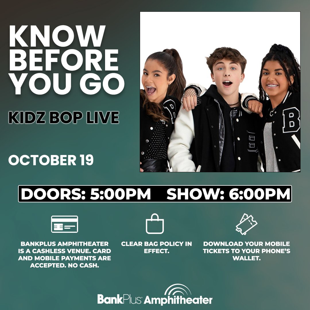 BankPlus Amphitheater tweet media