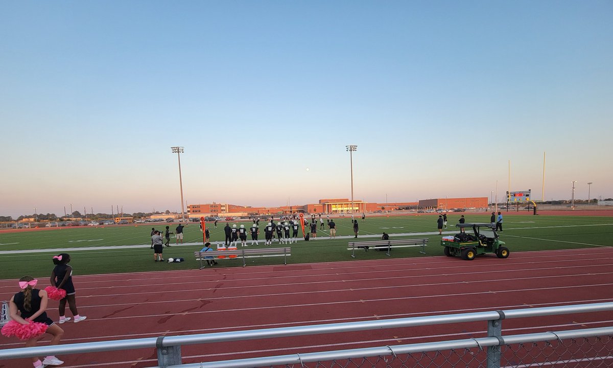 Haskett 7th grade football game!💙🩵  #everymomentcounts #wearehaskett
