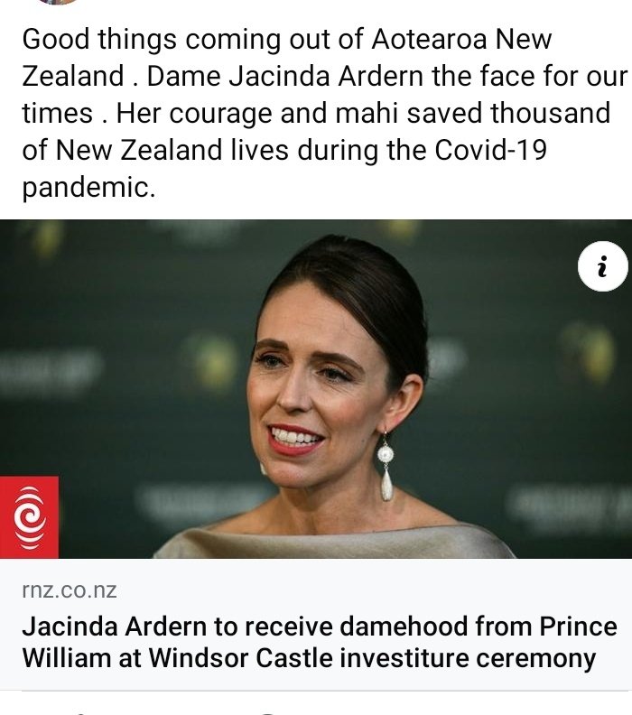 You've got to be out of your mind to watch bald headed middle age man who is full of sh!t on TikTok . I fully comment Dame Jacinda Ardern we can learn so mutch from .