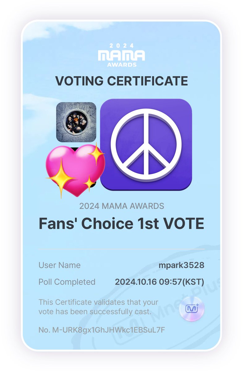 MissPark275's tweet photo. 🎯 200 Repost

VOTE ON #2024MAMAVOTE FANS' CHOICE – MALE CATEGORY FOR #nctdream https://t.co/ITuQe8hCCD