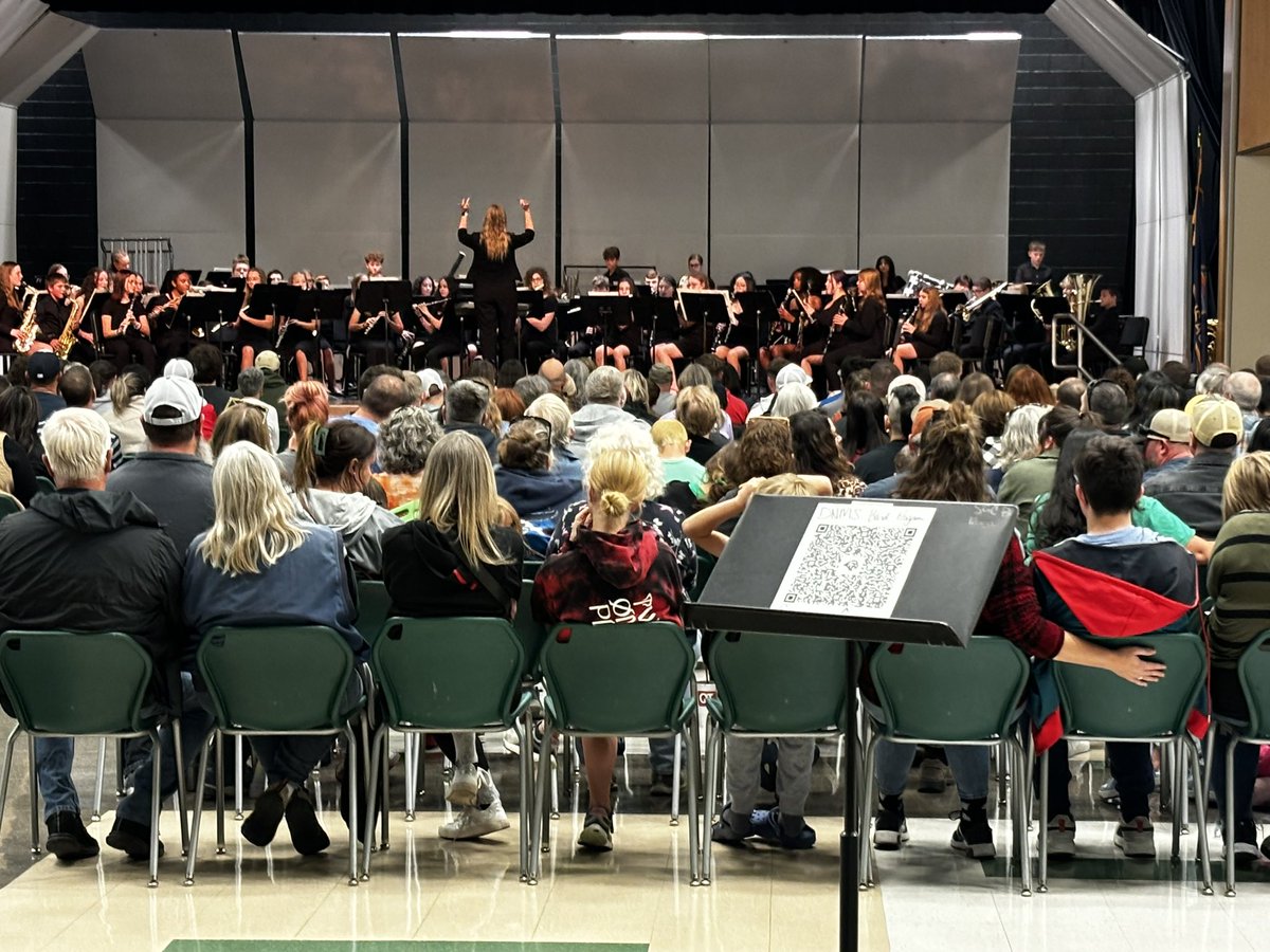 CoachChad5's tweet photo. What a fantastic performance by all of our band members and teachers!#SuperSupport
#CharacterDare @DNMSFalcons https://t.co/QcOdUwBWEu