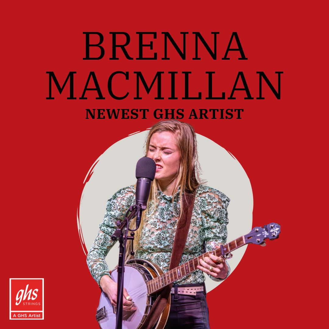 We’re thrilled to announce that the incredibly talented Brenna MacMillan is officially joining the GHS Strings family as our newest GHS Artist! Brenna has been making her mark in Nashville with the Theo &amp; Brenna Band and her solo work!  Her new EP just dropped on September 4th