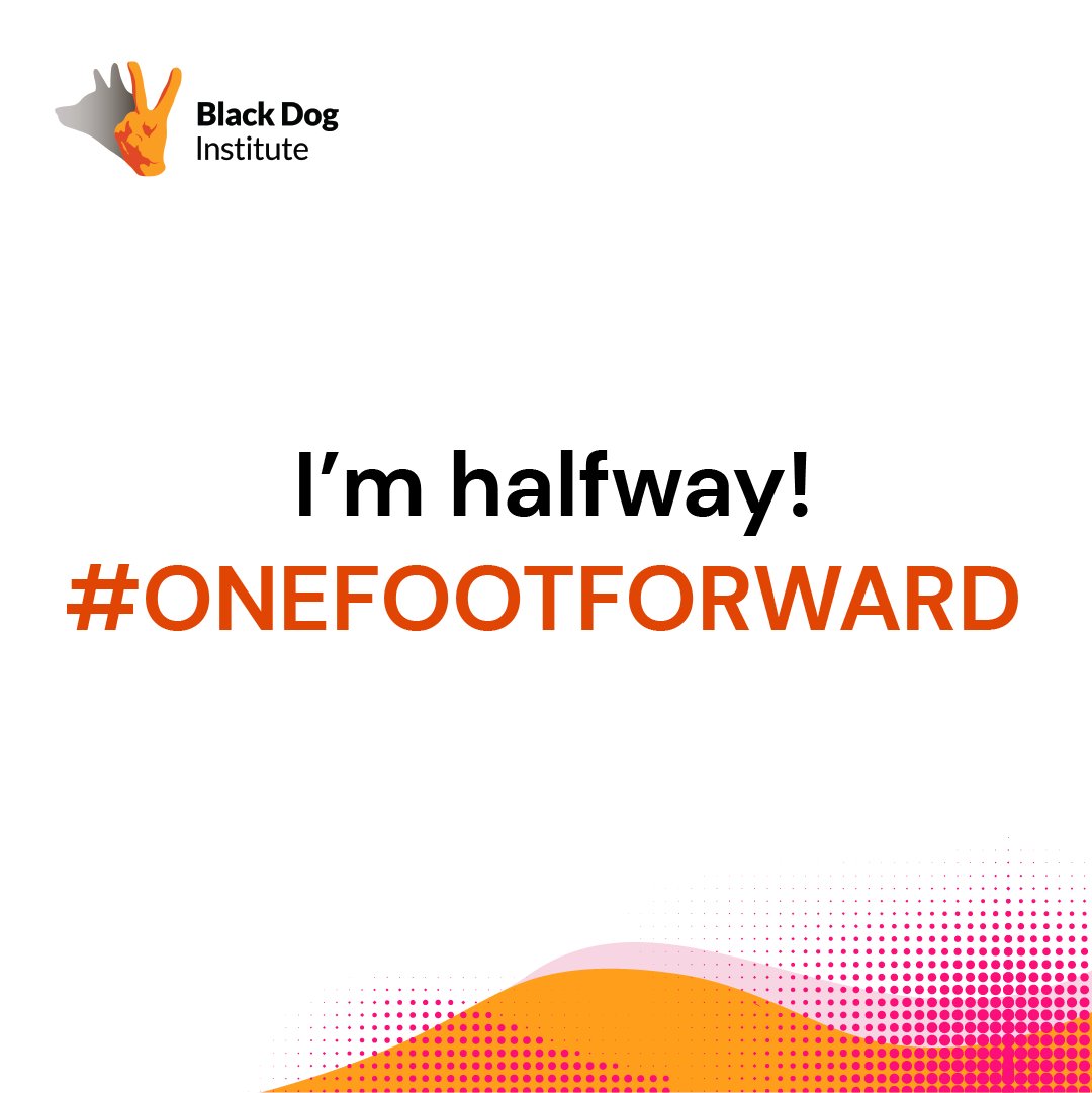 We're raising funds to help support mental health in Australia! I'm 51% to my walking goal of 125km and a whopping 90% to my fundraising goal of $500! 
Any support - financial or emotional - would be very welcome. 💙 
#OneFootForward 
onefootforward.org.au/fundraisers/ju…