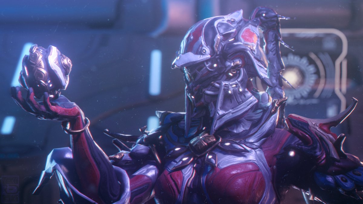 VeryRedGir's tweet image. Protection is born from knowledge. Assault the past and present to secure the future.
Made in Blender!
#b3d #warframefanart #Tennocreate