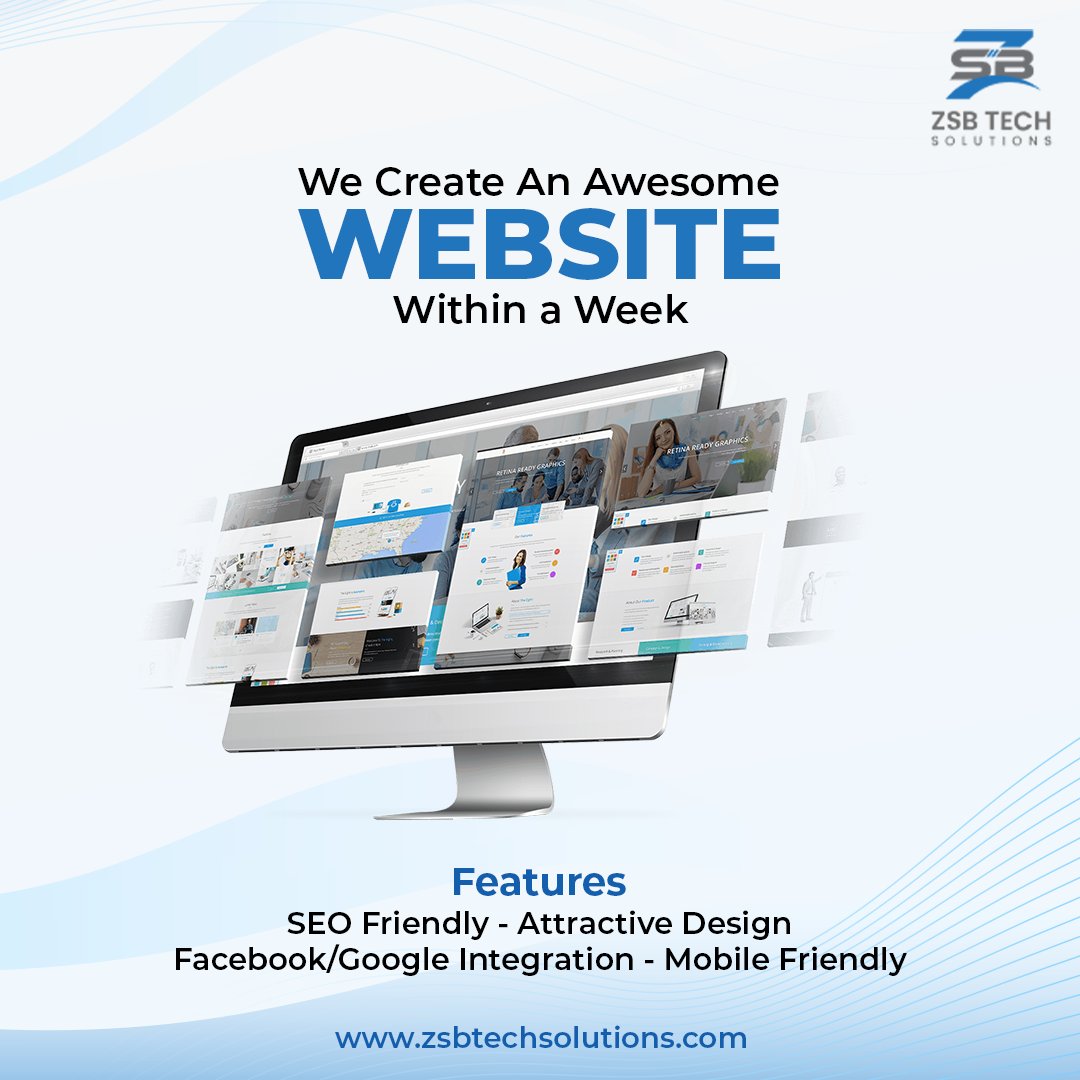 ZsbTechsol's tweet image. Looking for a website urgently? We specialize in creating stunning, SEO-friendly websites in just one week! 📷 Don’t delay—contact us today to enhance your online presence!
#WebsiteDesign #FastDelivery #ZSBTechSolutions #WebDevelopment #SEO #DigitalMarketing #ProfessionalWebsites