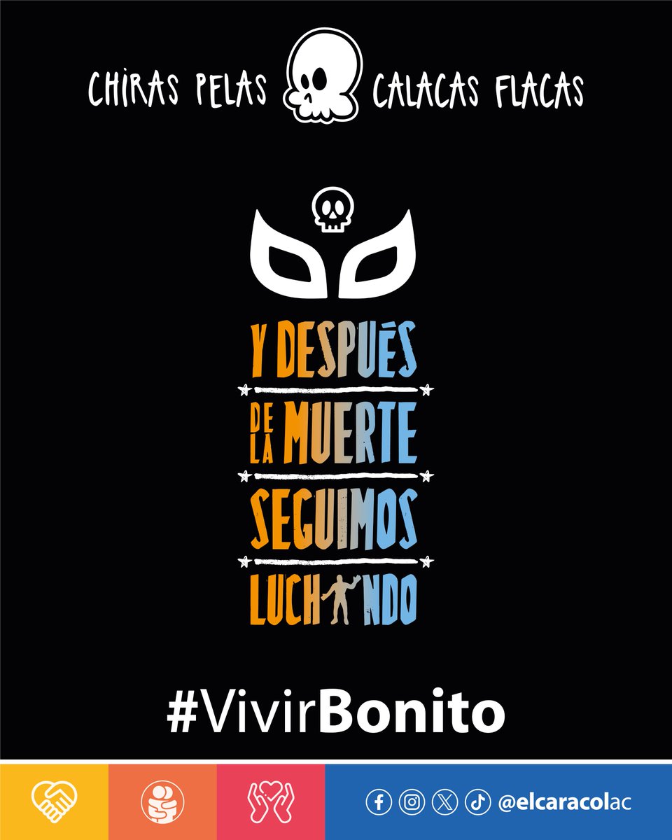 🖤 ¡Llegó la hora! ¡Mañana comienza 'Chiras Pelas Calacas Flacas 2024'! 🖤

Después de un año de muchas emociones, aprendizajes y experiencias, llegamos a esta época que tanto nos gusta. 🎃