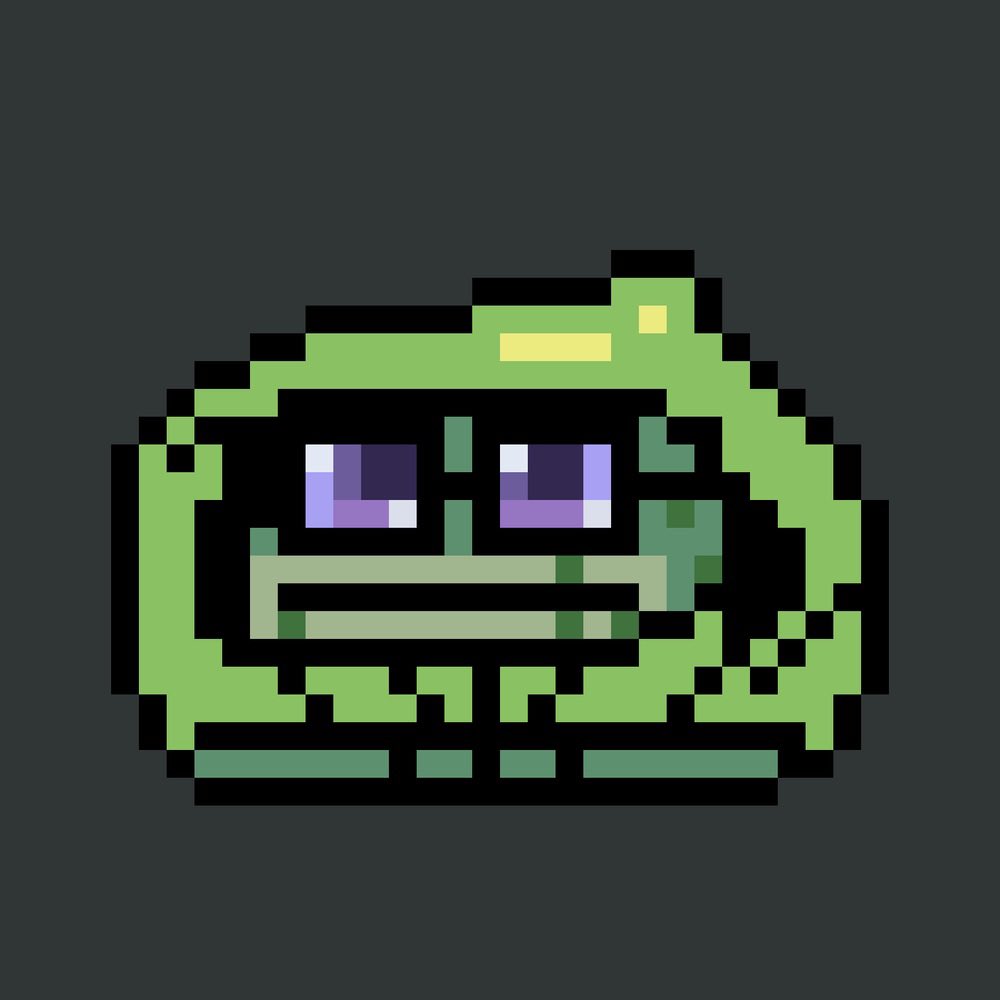 toad tuesday. we like the toadz. <a href="/cryptoadzNFT/">CrypToadz 🐸⛓</a>