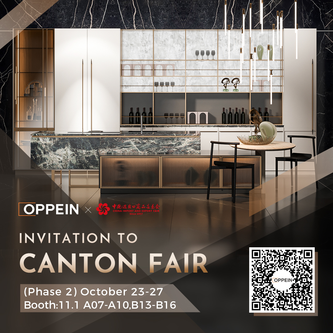 oppeinproject's tweet photo. Oppein @oppeinofficial will be at the 136th Canton Fair (Phase 2).
📷 Mark your calendars for October 23rd to 27th, and visit us at Stand 11.1 A07-A10, B13-B16.
Explore our latest cabinetry solutions for residential and commercial!  #designbuild #CantonFair #residentialdesign https://t.co/YQ8Rfh7L7x