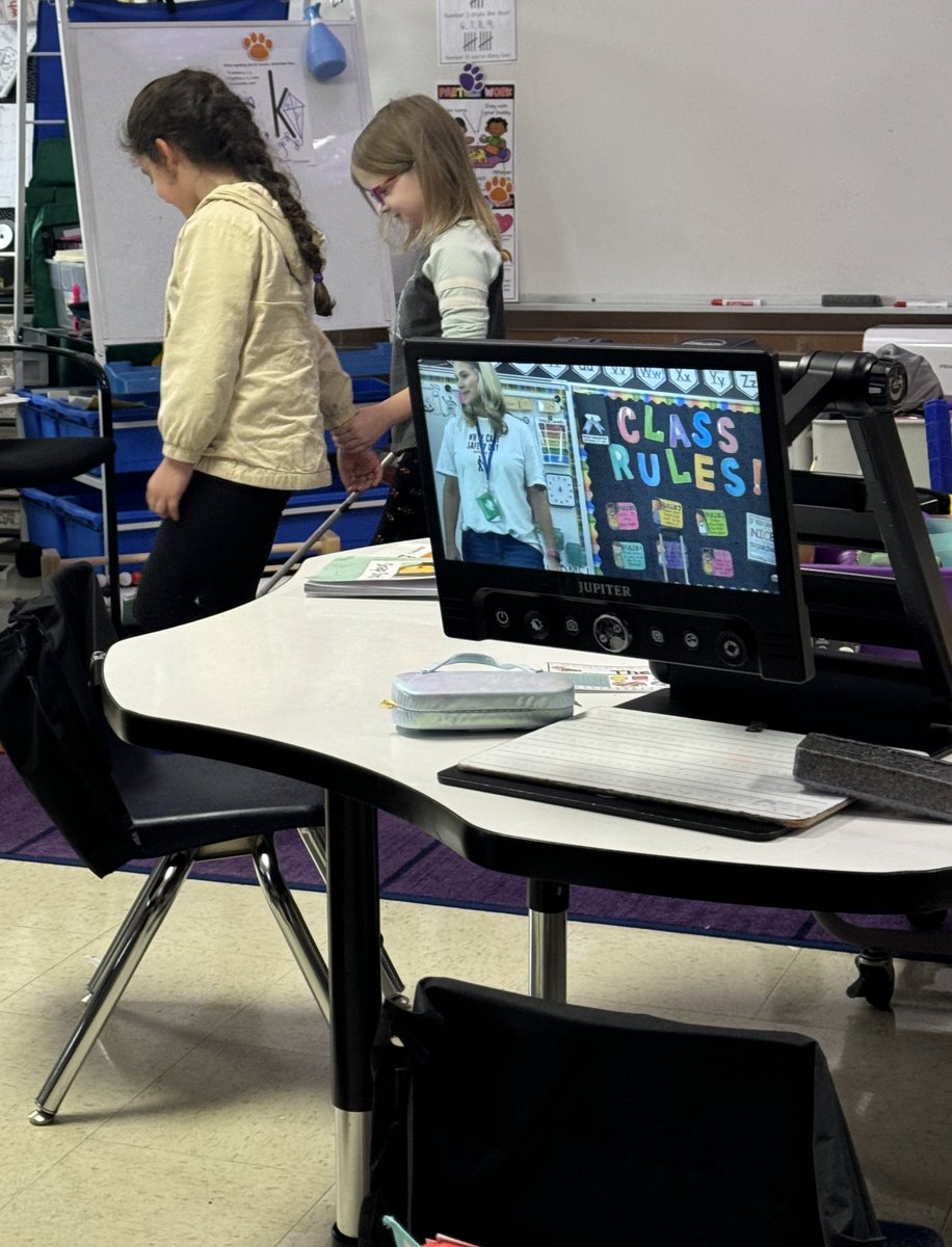 Today we celebrated White Cane Awareness Day! #BeEvergreen