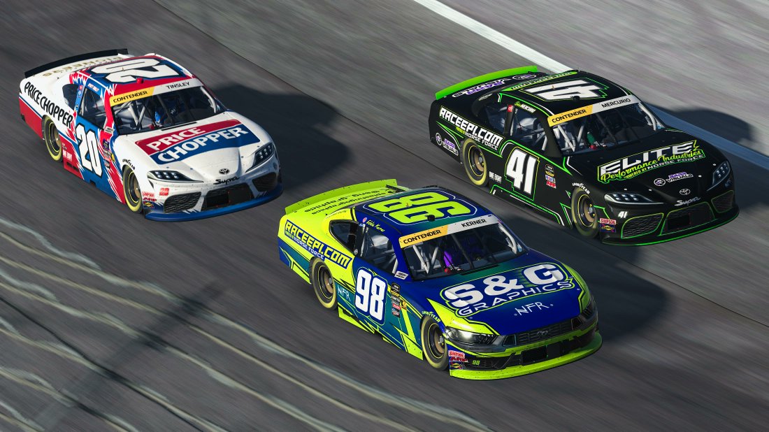 1-2-3 for <a href="/NorseForceRL/">Norse Force Racing</a> with Kerner taking the contender win at Homestead!