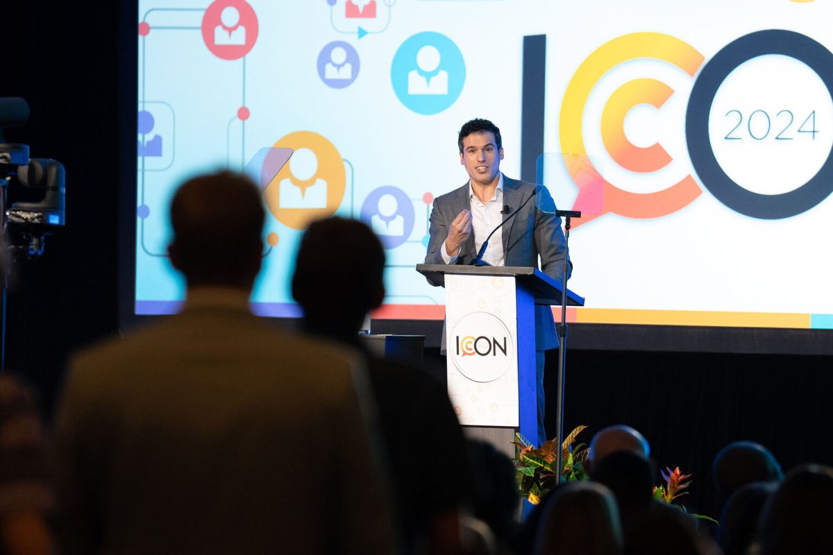 ICON 2024 Recap: ABC’s Gio Benitez talked about setbacks, storytelling &amp; the power of ‘yes’ at today's #PRSAICON opening general session in Anaheim, Calif. Read on for more: bit.ly/406tr9f @prsa #prsa