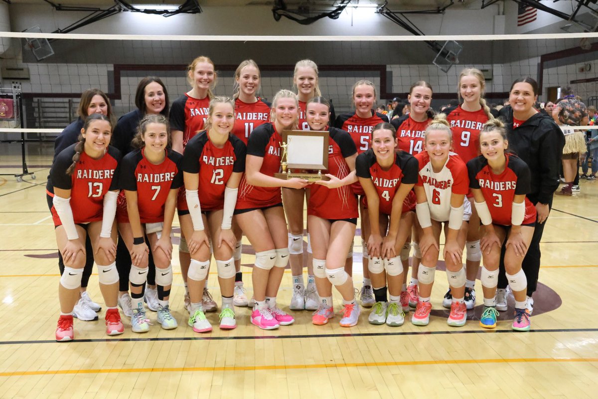 Matt Frey (@mattfreymedford) on Twitter photo <a href="/medfordraiders/">Medford Raiders</a> win game four 25-20 and have won the programβs first GNC volleyball title since 2016. <a href="/medfordraiders/">Medford Raiders</a> win game four 25-20 and have won the programβs first GNC volleyball title since 2016.