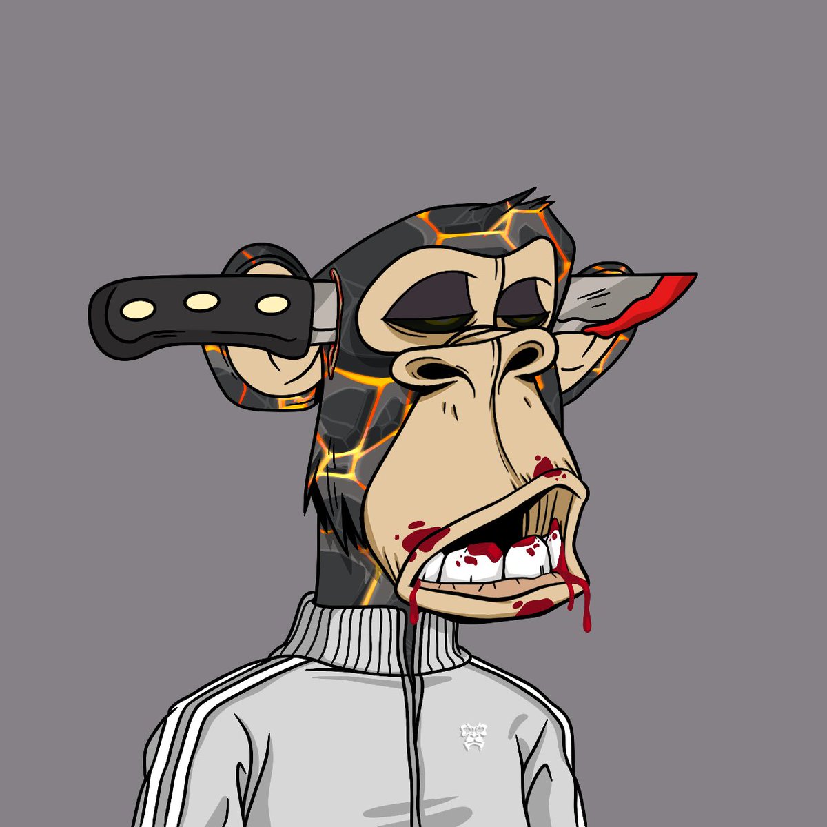 voxmika's tweet image. Halloween is here @BasedApeGang! 
 
#BAG #BasedAF 🍌🎃