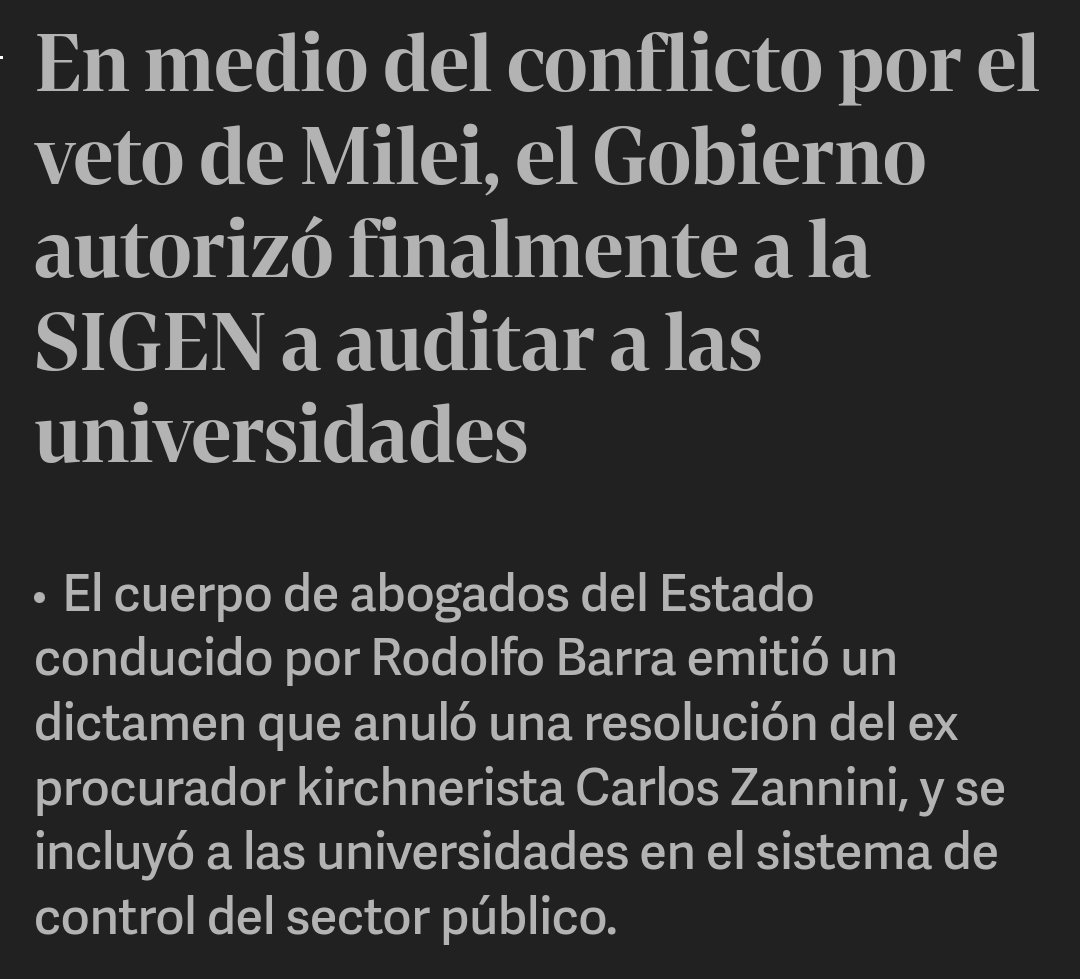 Podrían haberlo hecho meses antes, no? Pero no, garpa más el discurso de "déjense auditar" mientras el mismo gobierno lo traba.

Te mintieron. El único que no quiere, o quería, auditar es Milei. Con la auditoría se les cae el discurso.