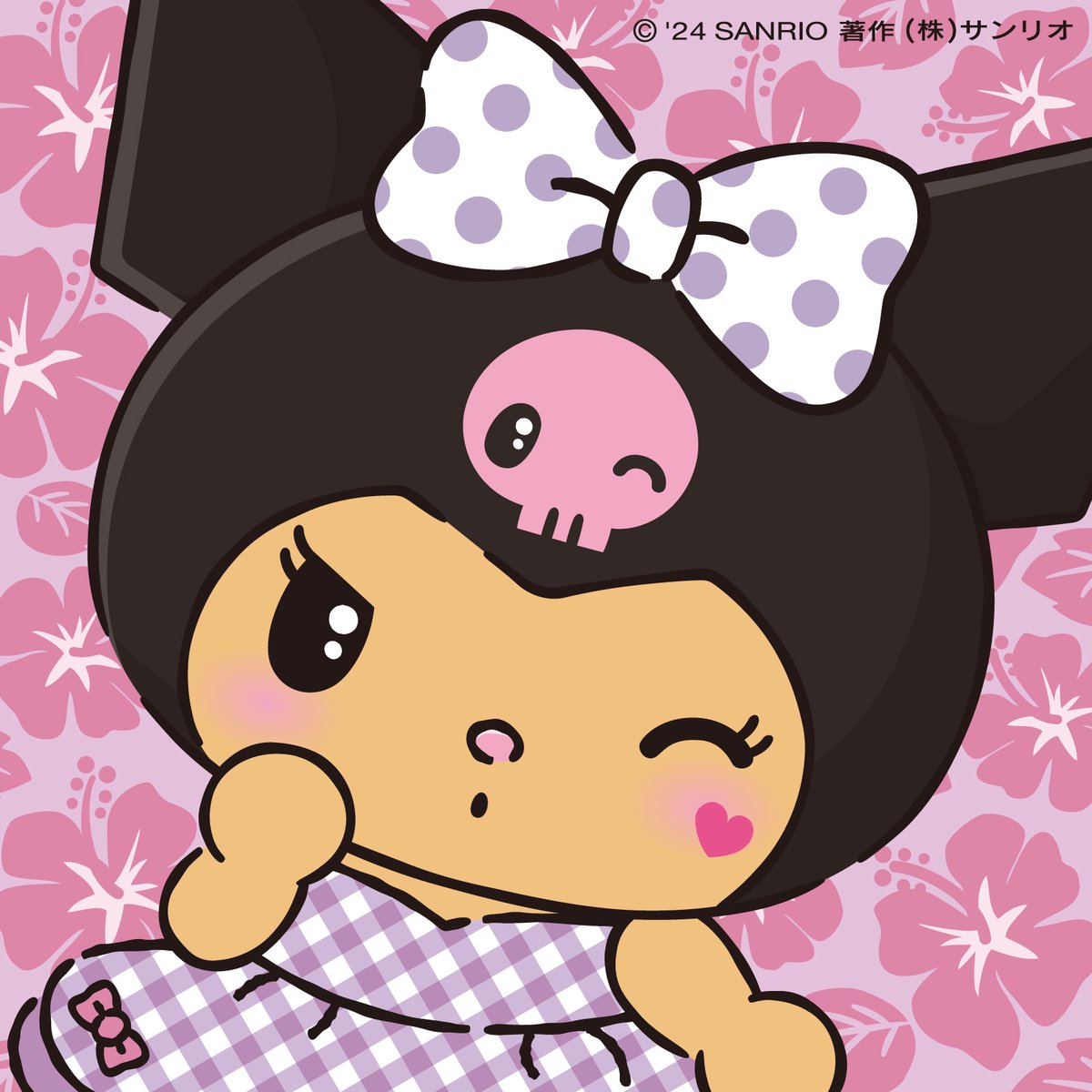 夏の思い出だよ！来年の夏も楽しみだな〜

#サンリオ #世界クロミ化計画