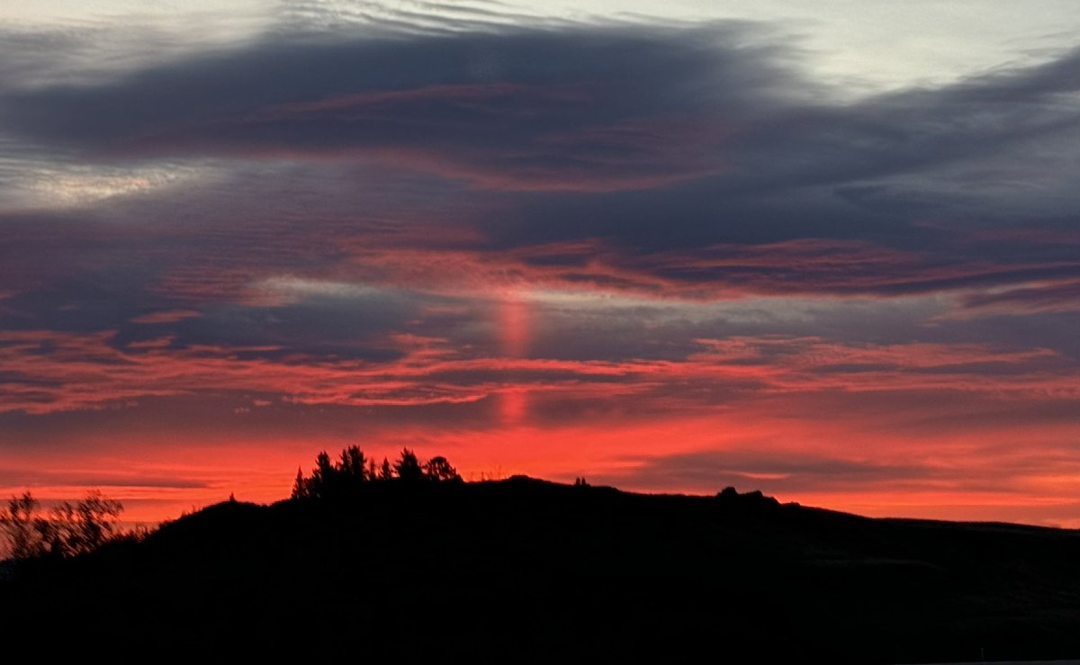 Chinook sunrise. Magnificent.
