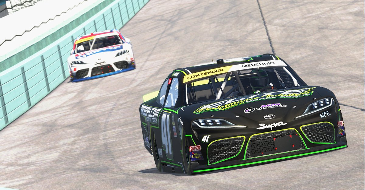 Brian Mercurio (@dr_bob41) on Twitter photo P2 in <a href="/ENASCARGG/">ENASCAR</a> Contender Series at Homestead tonight! Historically one of my worse tracks, being in contention for the win was all thanks to the <a href="/NorseForceRL/">Norse Force Racing</a> crew for their work.
NFR 1-2-3-4 finish is insane! Love this group.
📸: <a href="/JDRGraphics/">JDR Graphics</a> P2 in <a href="/ENASCARGG/">ENASCAR</a> Contender Series at Homestead tonight! Historically one of my worse tracks, being in contention for the win was all thanks to the <a href="/NorseForceRL/">Norse Force Racing</a> crew for their work.
NFR 1-2-3-4 finish is insane! Love this group.
📸: <a href="/JDRGraphics/">JDR Graphics</a>
