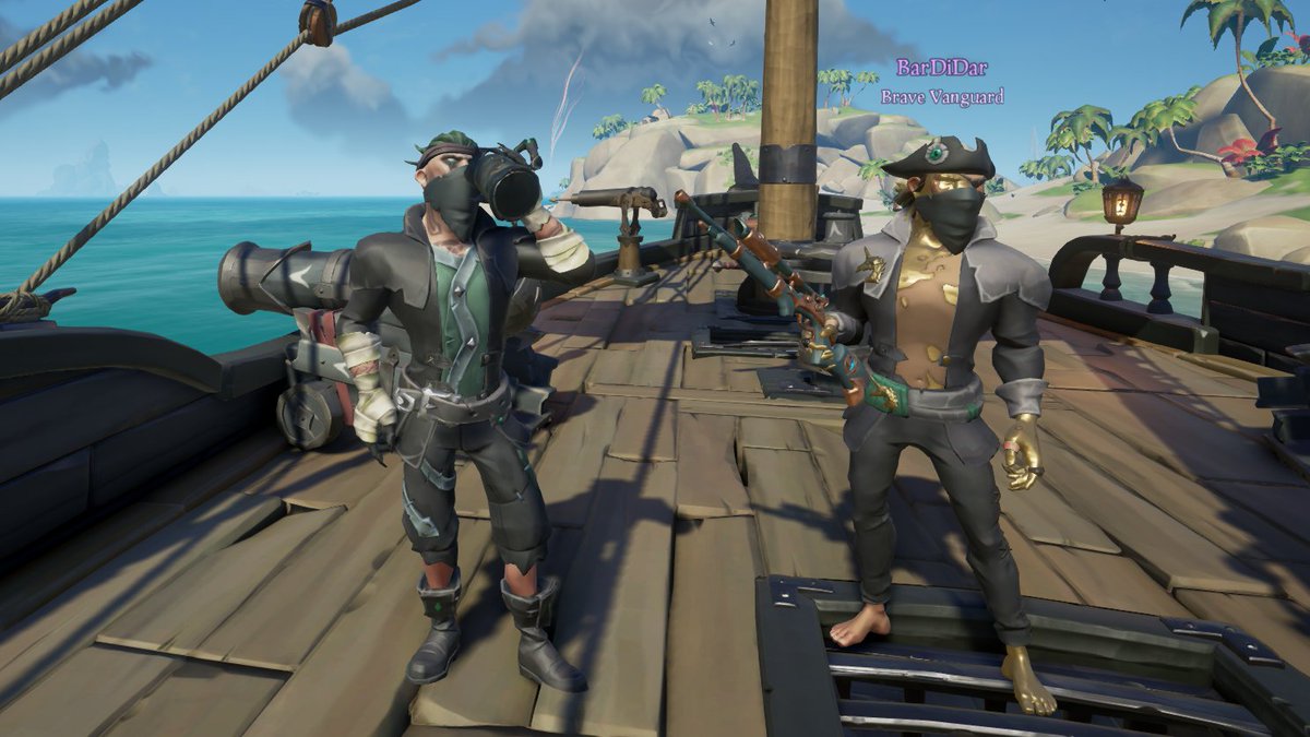 It's always fun running into familiar faces.
w/ <a href="/BarDiDar/">BarDiDar (Crew Dueling is coming to SoT ☠️)</a>